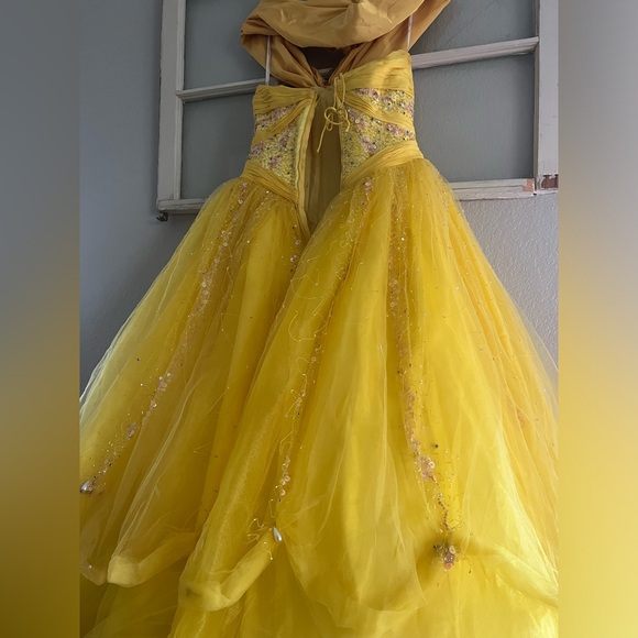 Belle Gown Beauty and the Beast Cosplay Size S M - Picture 13 of 16
